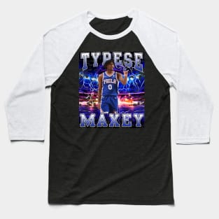 Tyrese Maxey Baseball T-Shirt